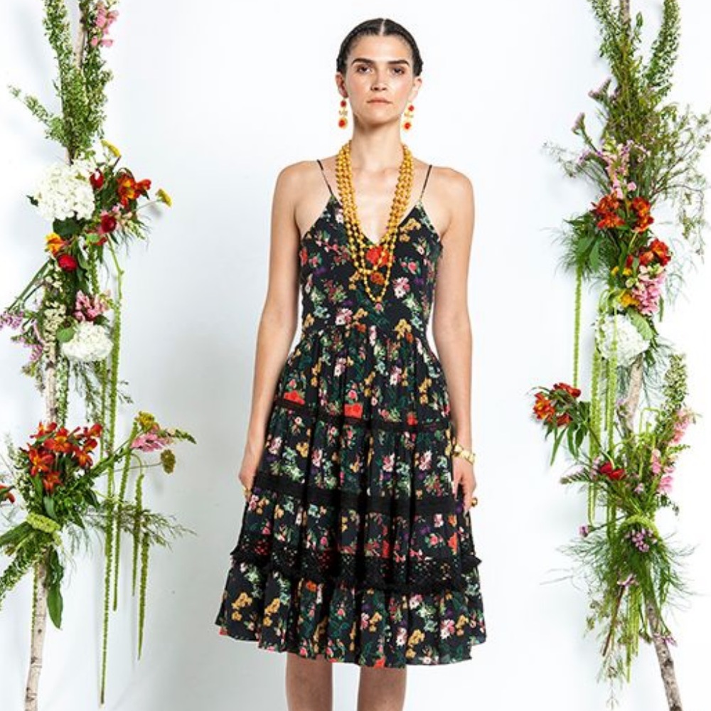 Carolina M Marieta MIDI Dress